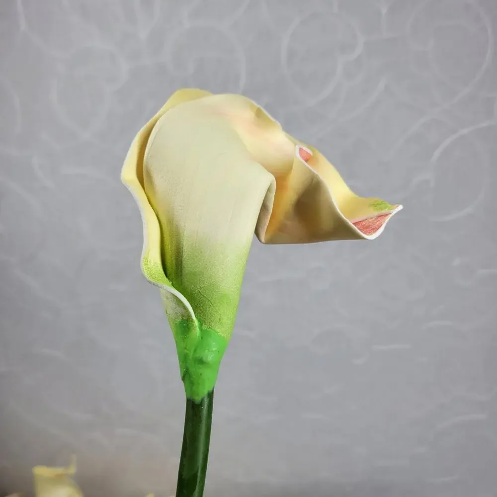 VTG Faux Calla Lily Stems 24